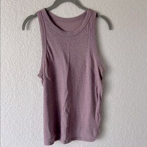 A New Day Purple Muscle Tank – Soft Knit Relaxed Fit